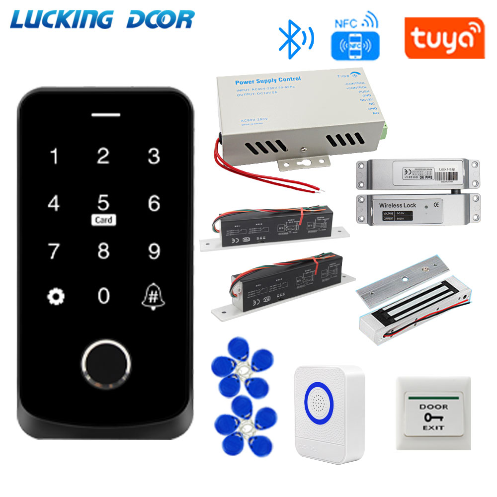 Fingerprint Padlock Weatherproof - Kit de Control de acceso TF9