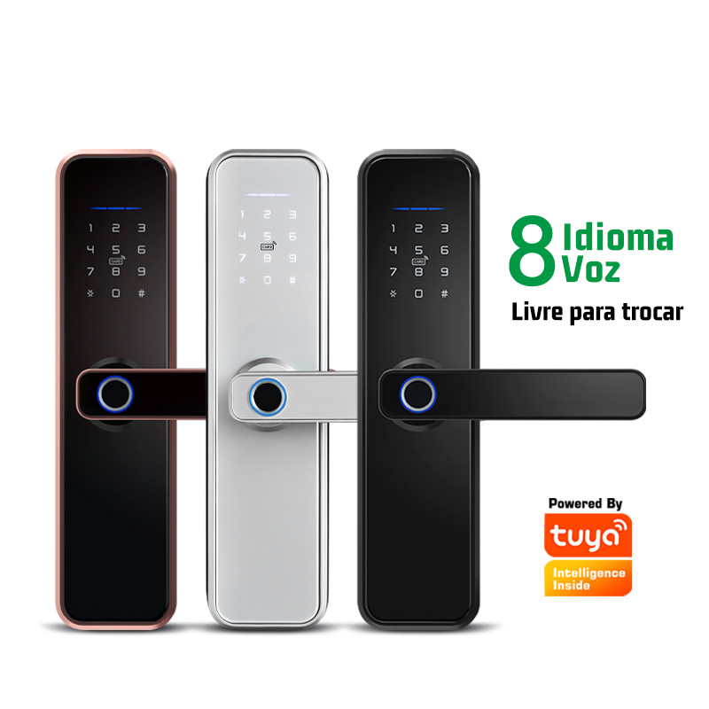Smart Lock For Sliding Door - Cerradura Inteligente X5 Impermeable Tuya Biométrica