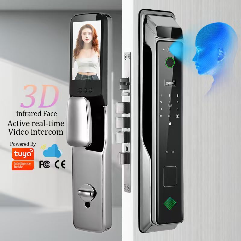 Smart Rim Lock Wifi Fingerprint - Cerradura Inteligente Digital para Puerta Exterior
