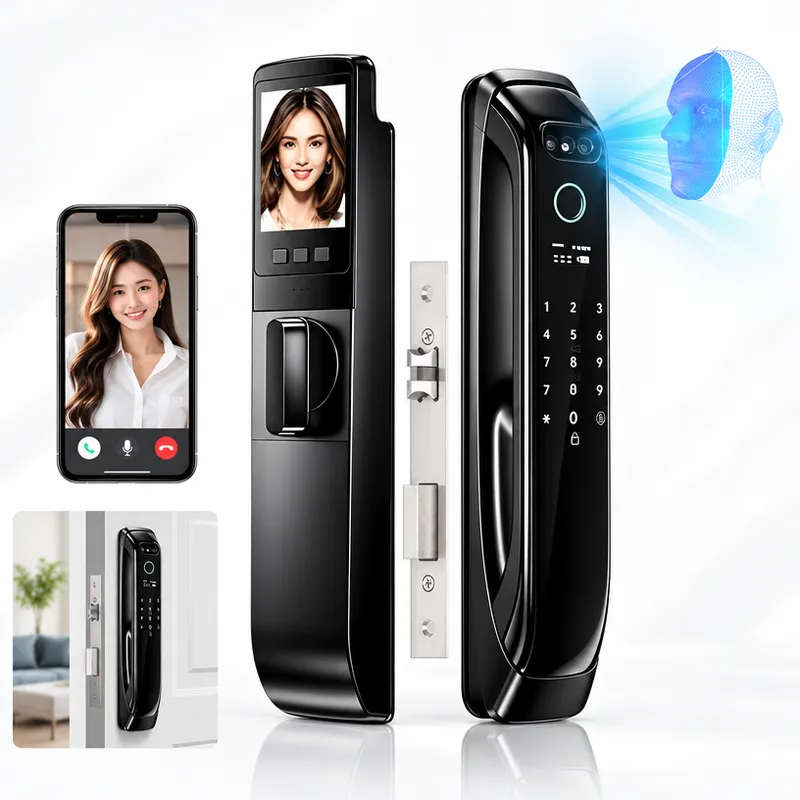 Video Door Lock With Camera Peephole - 5050 5072 5572 4585 6085 Cerradura