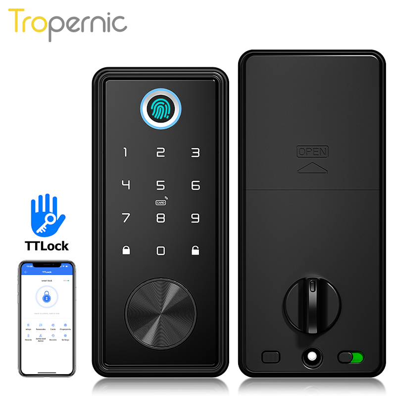 Smart Lock Deadbolt Keypad Bluetooth - Cerraduras de cerrojo inteligentes para puerta
