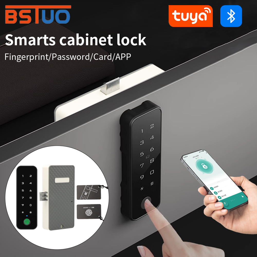 Smart Door Lock Tuya App - Cerradura inteligente Tuya con huella dactilar,