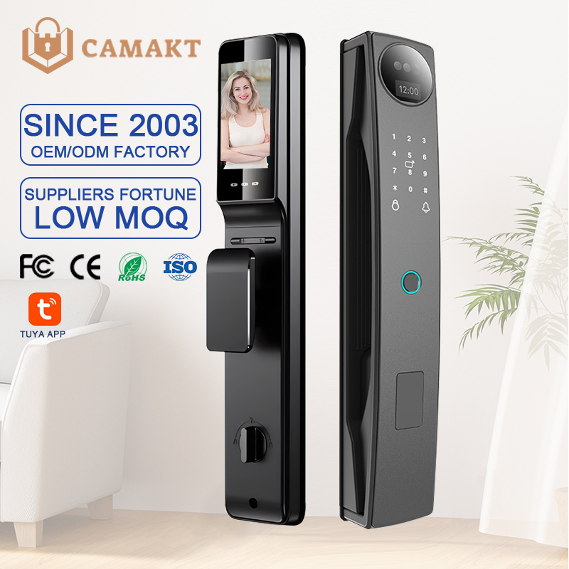 Face Recognition Door Lock - Cerradura de puerta inteligente CAMAKT Tuya
