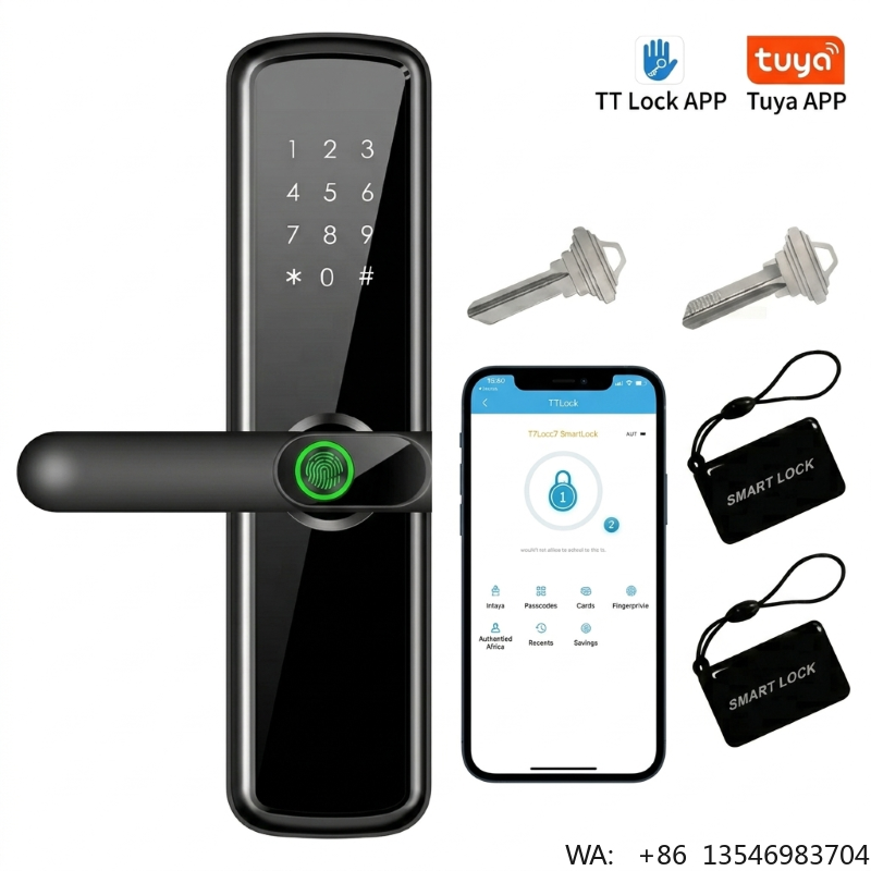 Digital Door Lock Fingerprint Handle - Cerradura Inteligente Digital con Manija Electrónica,