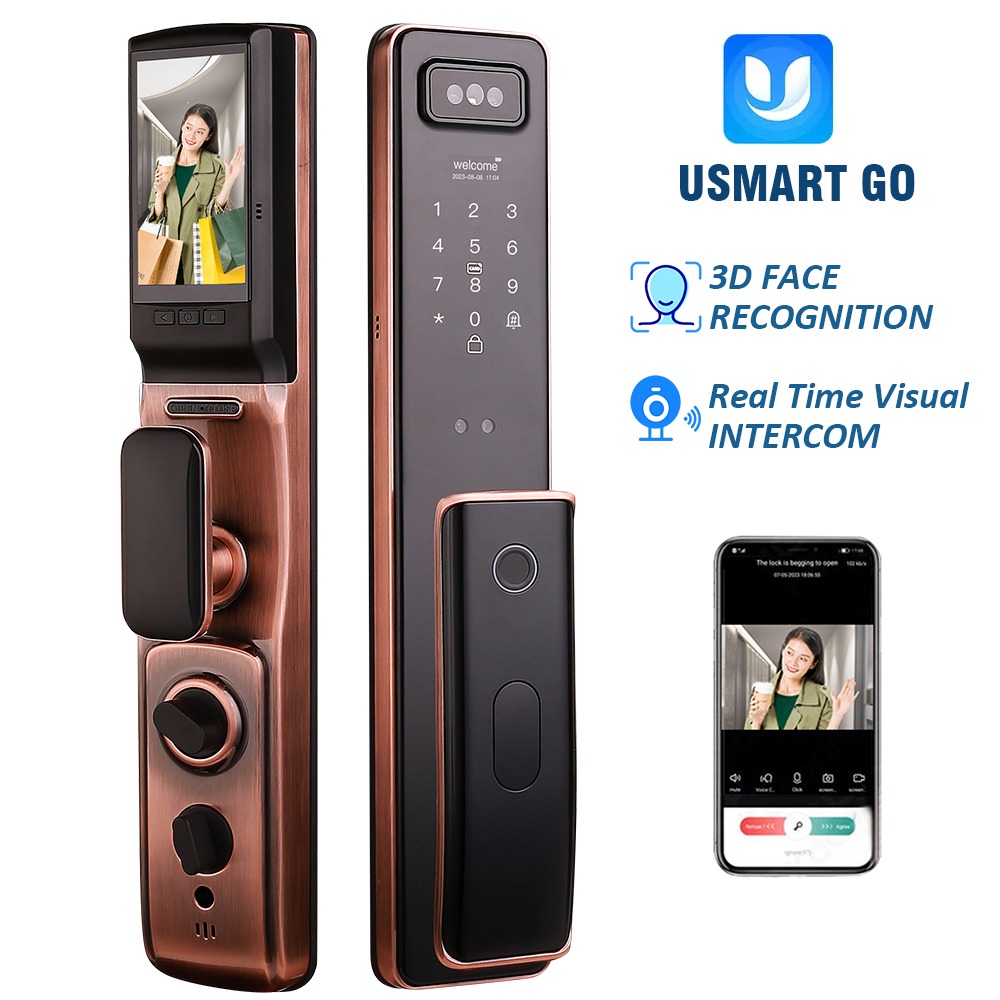 Smart Door Lock With Camera Intercom - Cerradura Inteligente con Reconocimiento Facial y