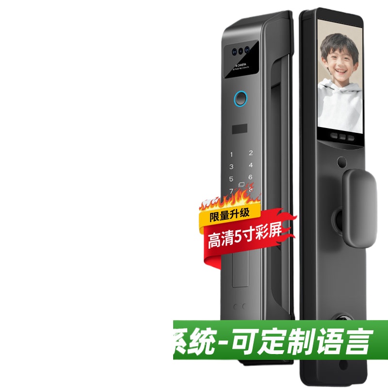 Smart Door Lock 3D Face Palm Vein - Cerradura Inteligente para Puerta con Reconocimiento