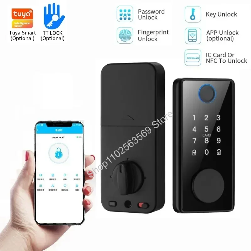 Smart Lock Deadbolt Keypad Bluetooth - Cerrojo de seguridad inteligente, cerradura de