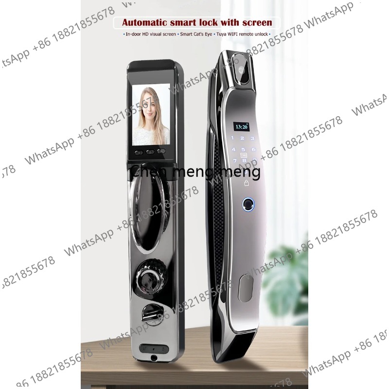 Video Door Lock With Camera Peephole - Cerradura Inteligente para Puerta con Reconocimiento
