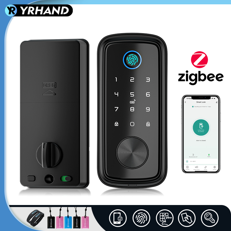Smart Lock Zigbee Gateway - Cerraduras Inteligentes Tuya Zigbee para Puerta