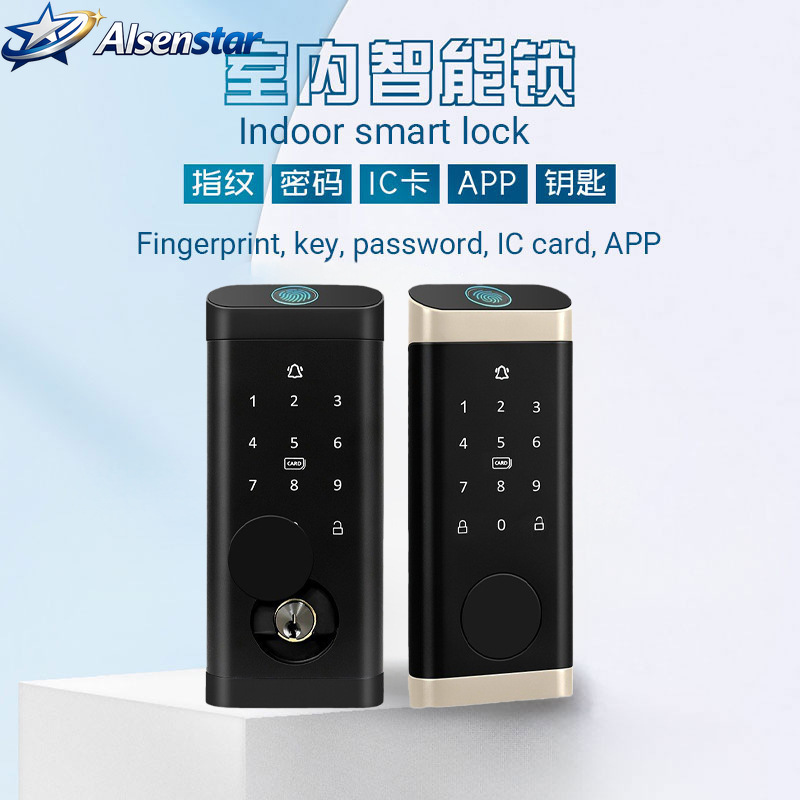 Smart Door Lock Tuya App - Cerradura de puerta inteligente electrónica mecánica