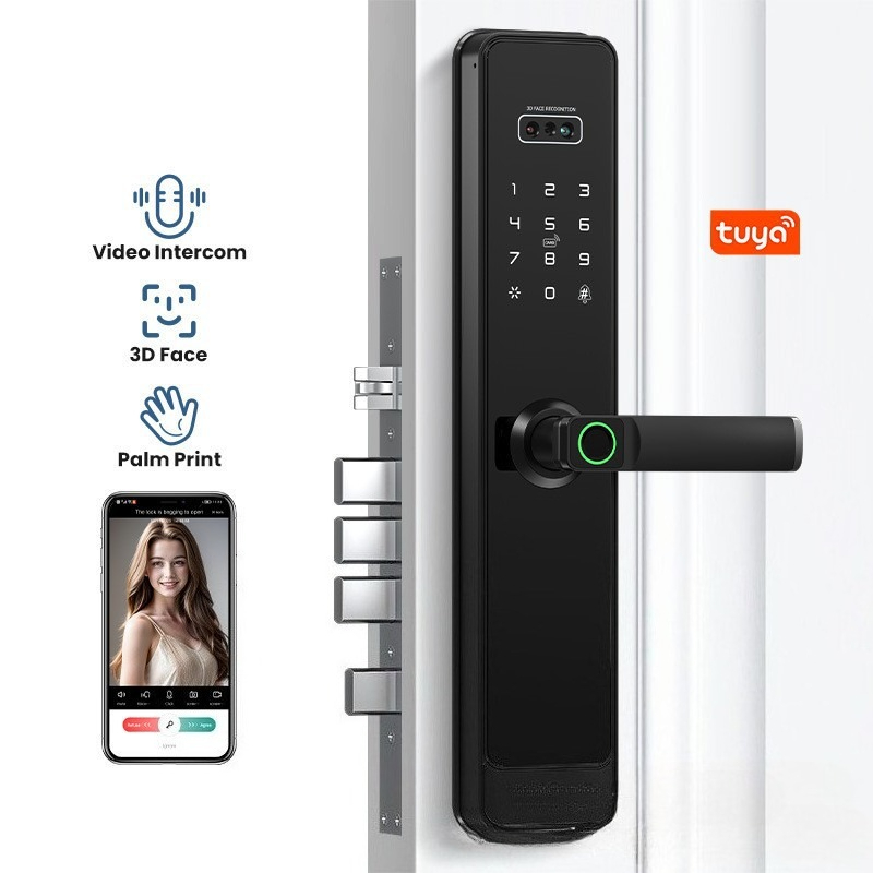 Face Recognition Door Lock - Cerradura Inteligente EGFirtor Semiautomática con Huella