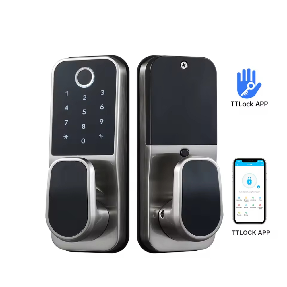 Digital Door Lock Fingerprint Handle - Control remoto de seguridad para el