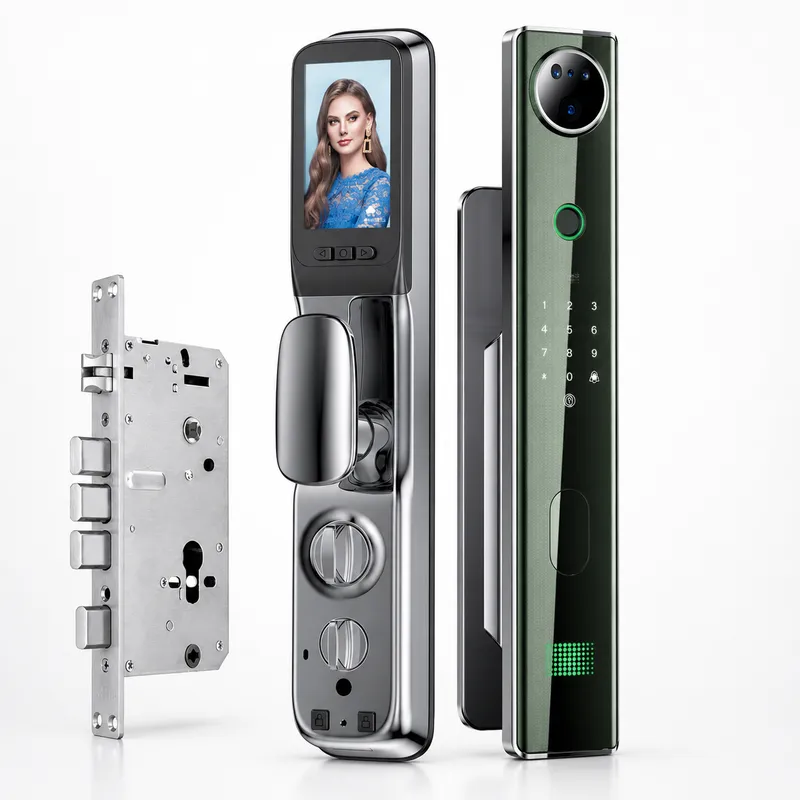 Video Door Lock With Camera Peephole - Cerradura Inteligente para Puerta con Reconocimiento