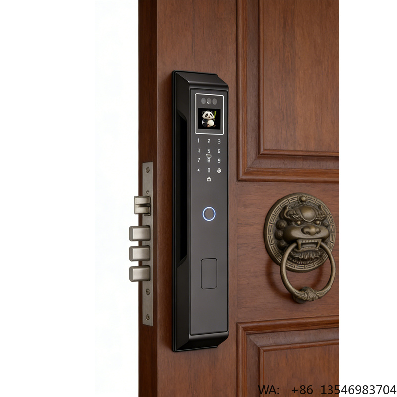 Smart Door Lock 3D Face Palm Vein - Cerradura Inteligente con Voz AI, Reconocimiento