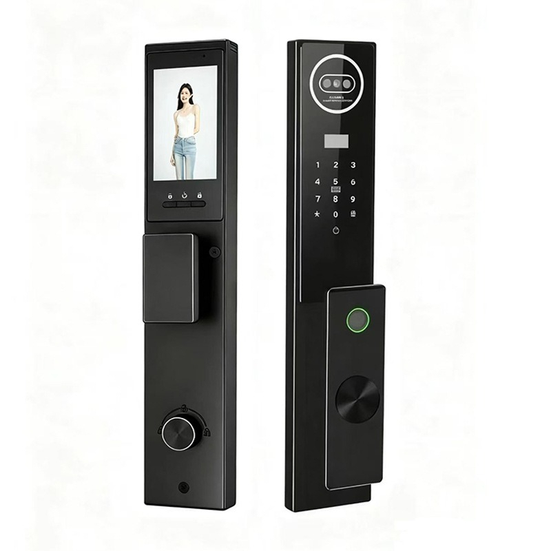 Video Door Lock With Camera Peephole - Videoportero con reconocimiento facial y contraseña