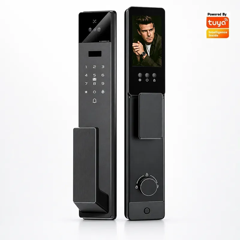 Video Door Lock With Camera Peephole - Cerradura Inteligente para Puerta Tuya con