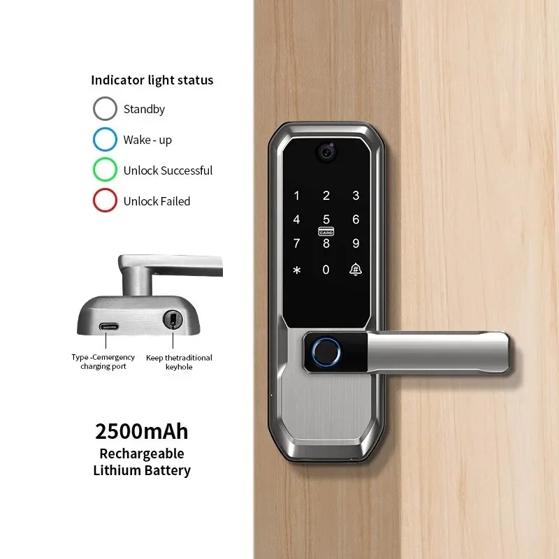 Cerradura Inteligente WiFi Tuy - Smart Door Lock Tuya App reseña y precio