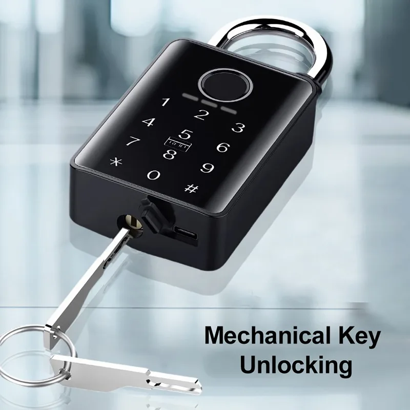 Cerradura de puerta inteligent - Smart Door Lock Tuya App reseña y precio