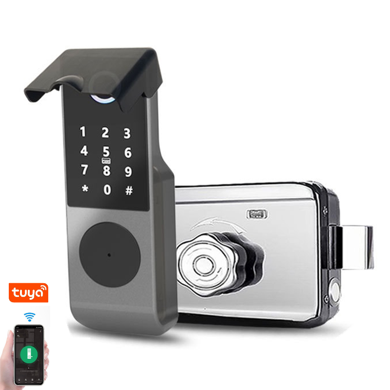 Cerradura Inteligente para Pue - Smart Rim Lock Wifi Fingerprint reseña y precio