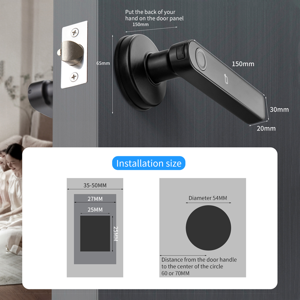 Tuya SmartLife APP BLE cerradu - Smart Lock Deadbolt Keypad Bluetooth reseña y precio