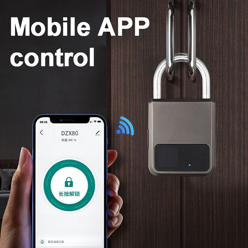 Candado inteligente Tuya con 2 - Smart Door Lock Tuya App reseña y precio