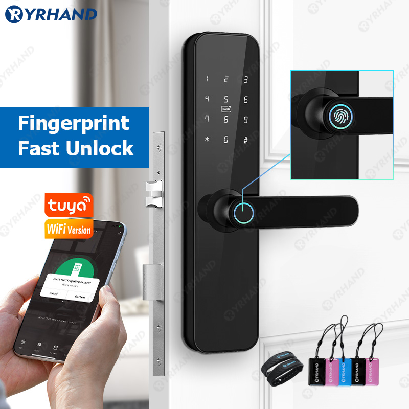 F7 Tuya wifi fechadura eletron - Smart Lock Zigbee Gateway reseña y precio