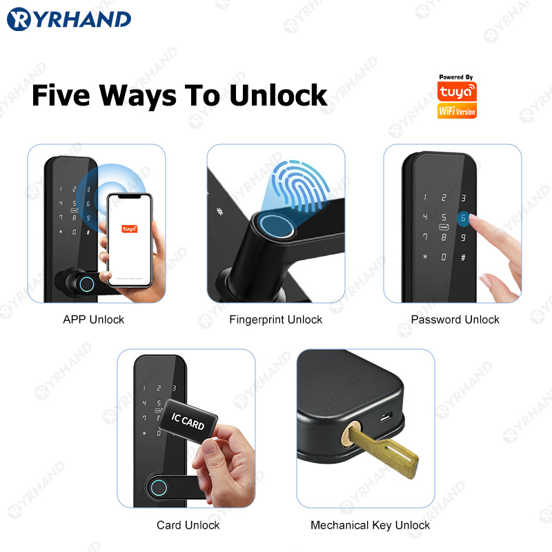 F7 Tuya wifi fechadura eletron - Smart Lock Zigbee Gateway reseña y precio