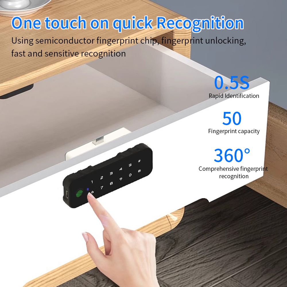 Cerradura inteligente Tuya con - Smart Door Lock Tuya App reseña y precio