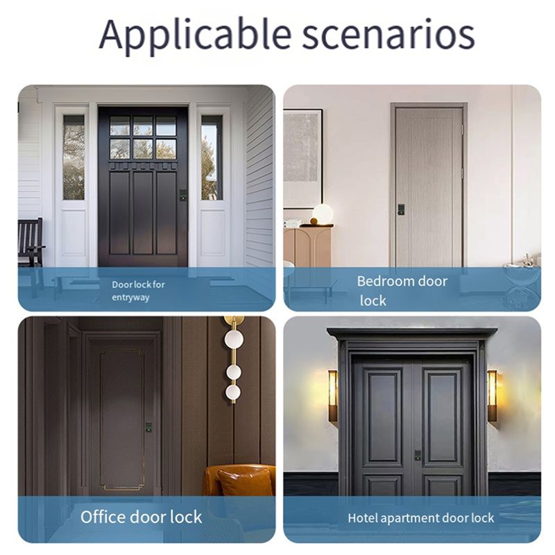 Cerradura Inteligente para Pue - Smart Door Lock Tuya App reseña y precio