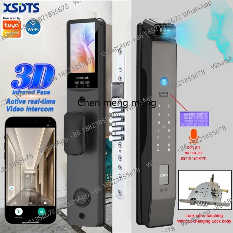 Cerradura Inteligente para Pue - Smart Door Lock With Camera Intercom reseña y precio