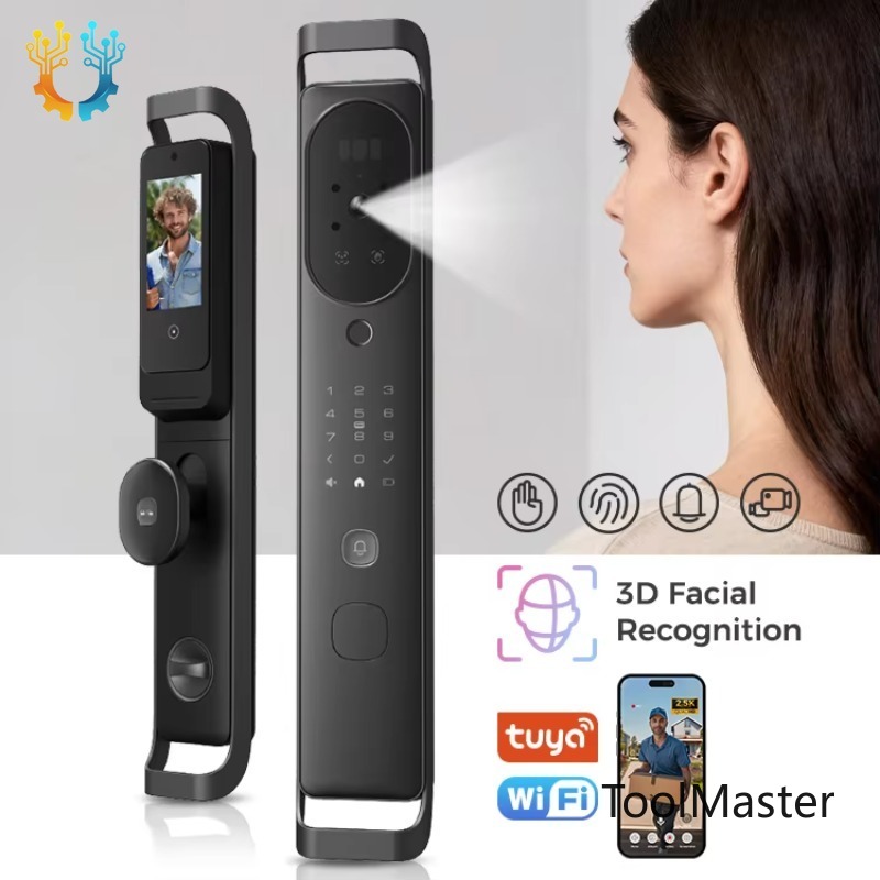 【2026】Cerradura Inteligente pa - Smart Door Lock With Camera Intercom reseña y precio