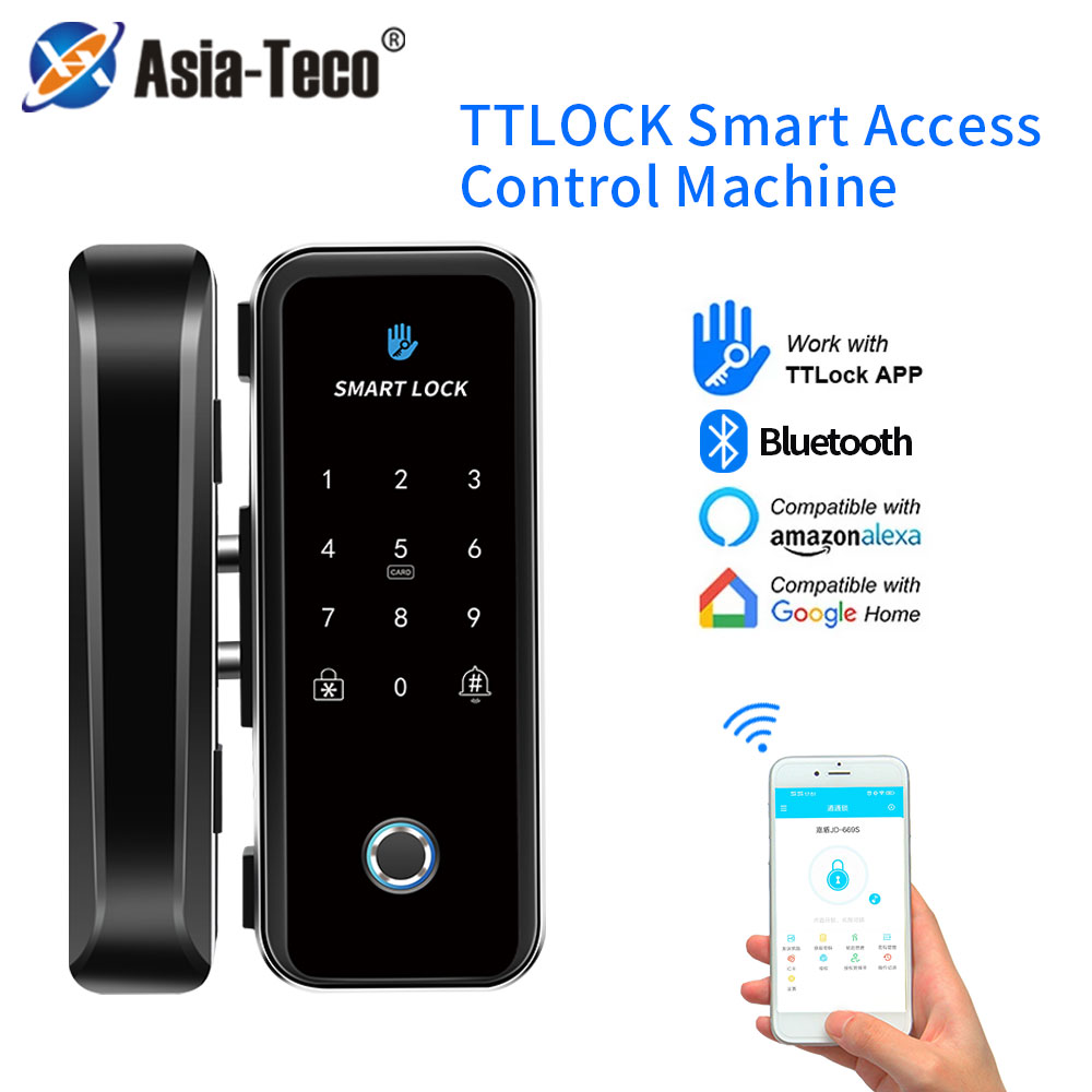 Cerradura inteligente Bluetoot - Smart Lock For Sliding Door reseña y precio