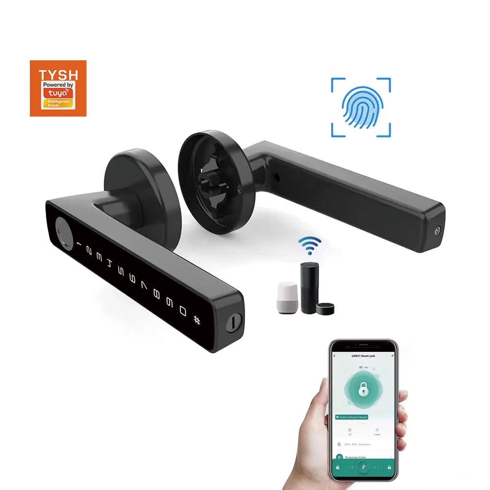 TYSH Tuya Smart Automatic Secu - Smart Door Lock Tuya App reseña y precio