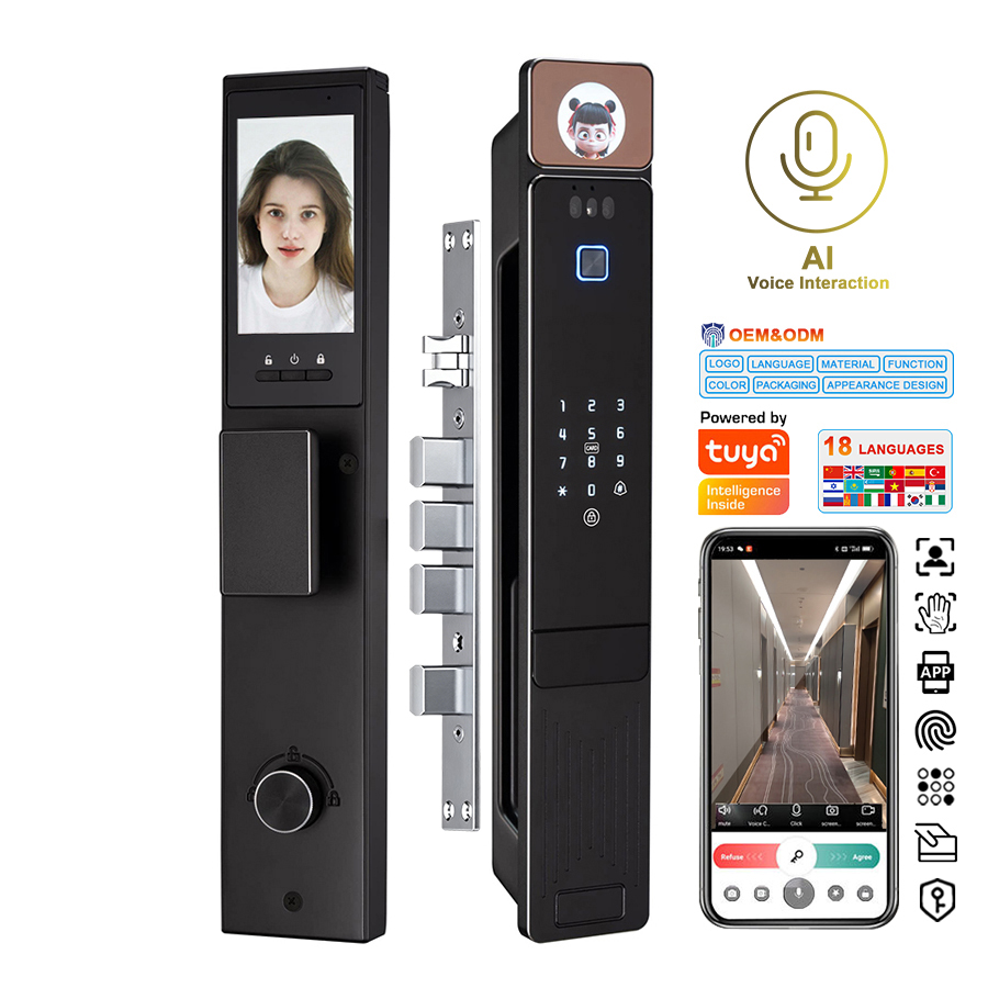 Cerradura Inteligente Digital  - Smart Door Lock 3D Face Palm Vein reseña y precio