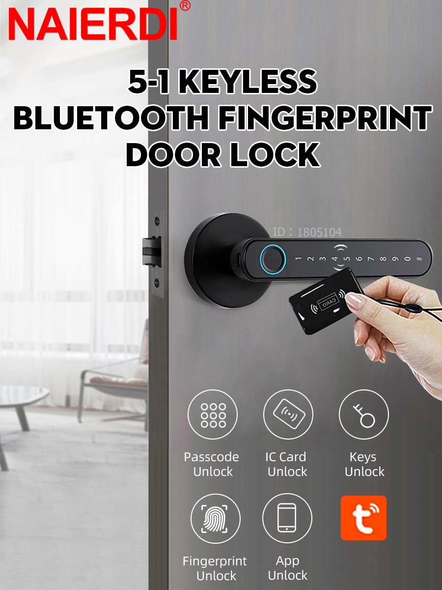 Cerradura de Puerta Inteligent - Smart Door Lock With Camera Intercom reseña y precio