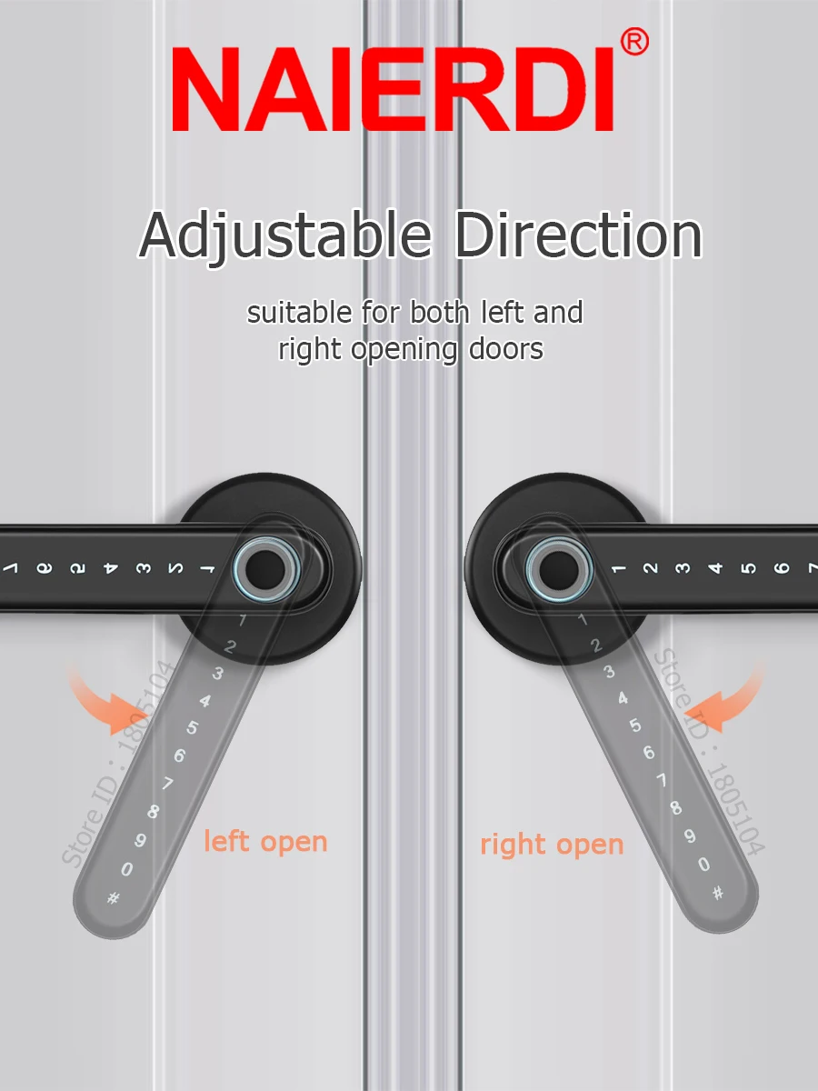 Cerradura de Puerta Inteligent - Smart Door Lock With Camera Intercom reseña y precio