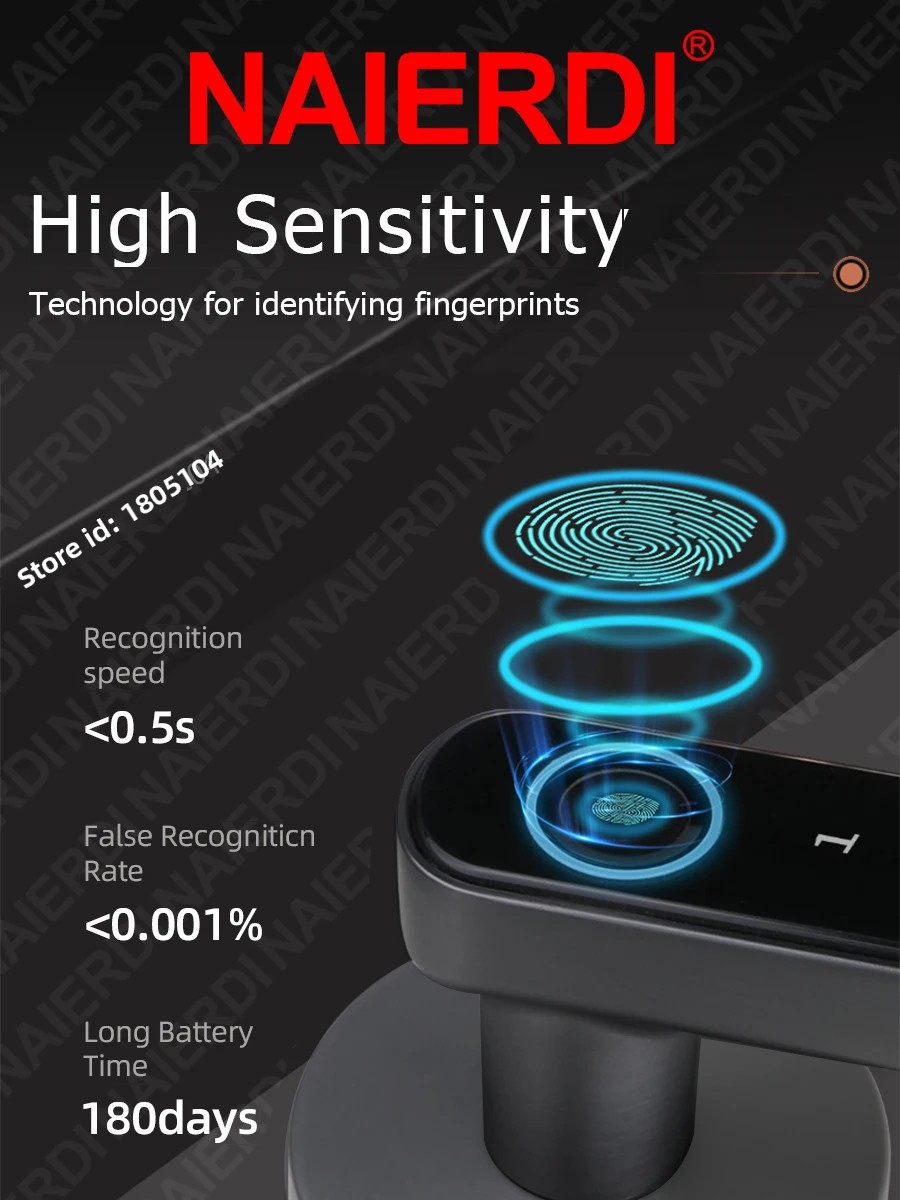 Cerradura de Puerta Inteligent - Smart Door Lock With Camera Intercom reseña y precio