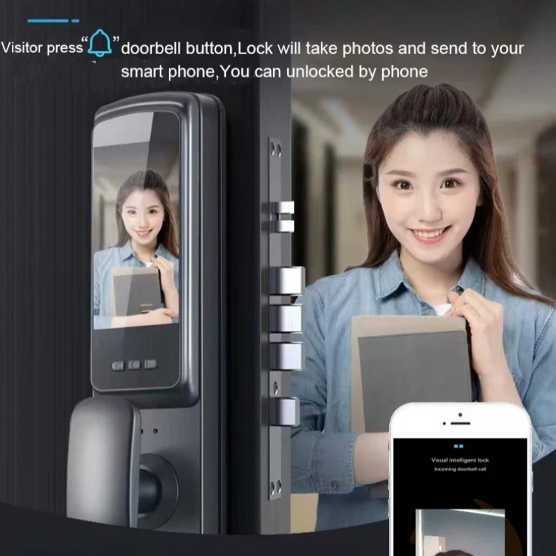 Cerradura Inteligente para Pue - Smart Door Lock With Camera Intercom reseña y precio