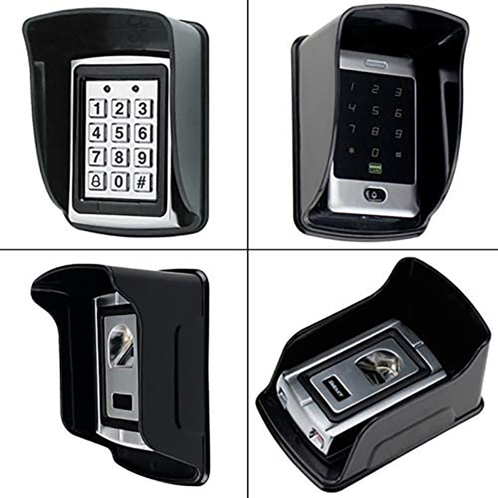 Protector de cerradura de puer - Fingerprint Padlock Weatherproof reseña y precio