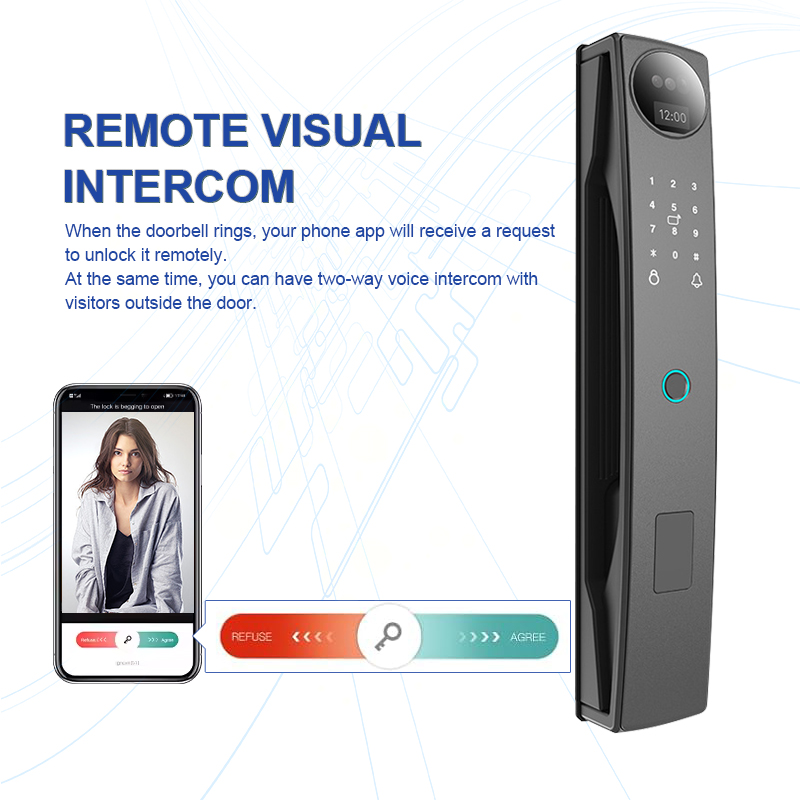 Cerradura de puerta inteligent - Face Recognition Door Lock reseña y precio