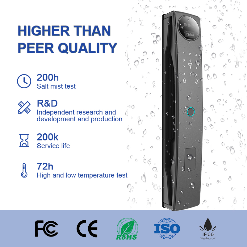 Cerradura de puerta inteligent - Face Recognition Door Lock reseña y precio
