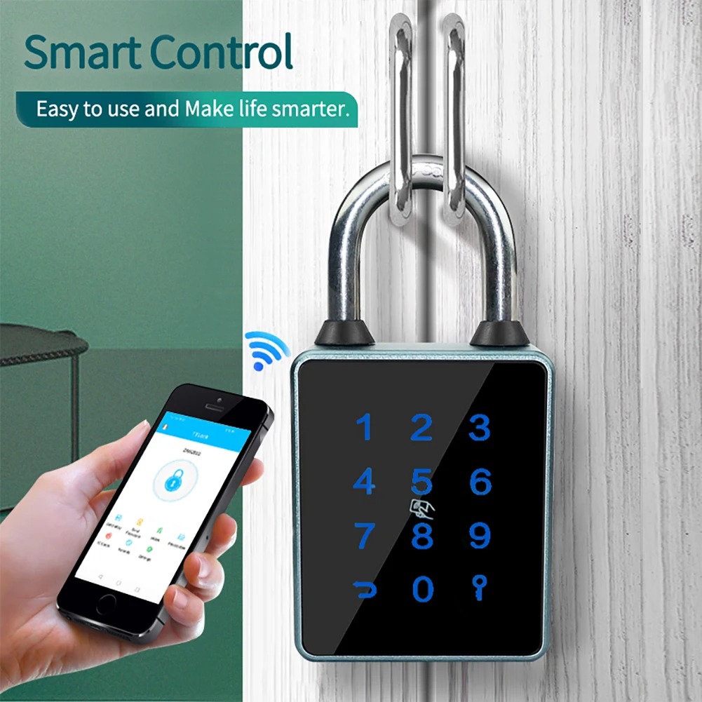 Tuya TTLOCK candado inteligent - Fingerprint Padlock Weatherproof reseña y precio