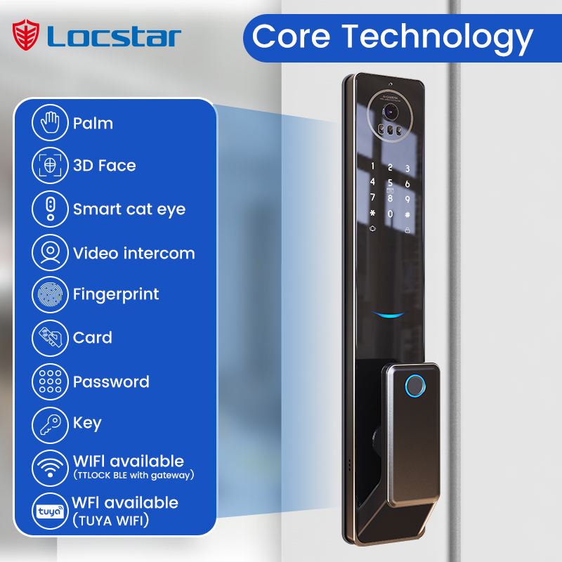 Tecnología de procesamiento de - Smart Door Lock With Camera Intercom reseña y precio