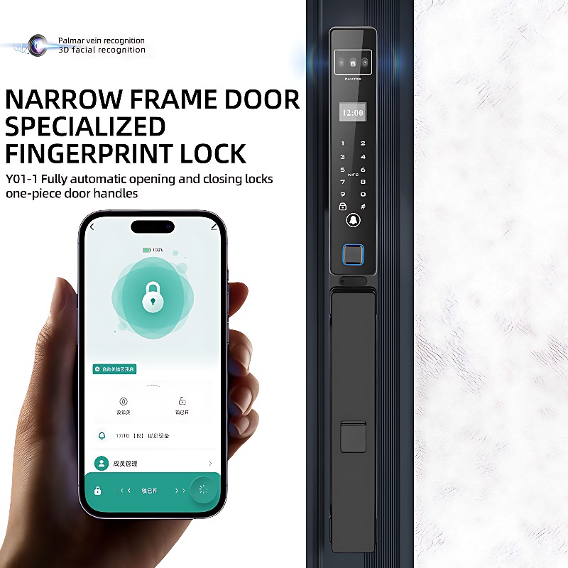 Cerradura Inteligente 3D con R - Smart Door Lock 3D Face Palm Vein reseña y precio