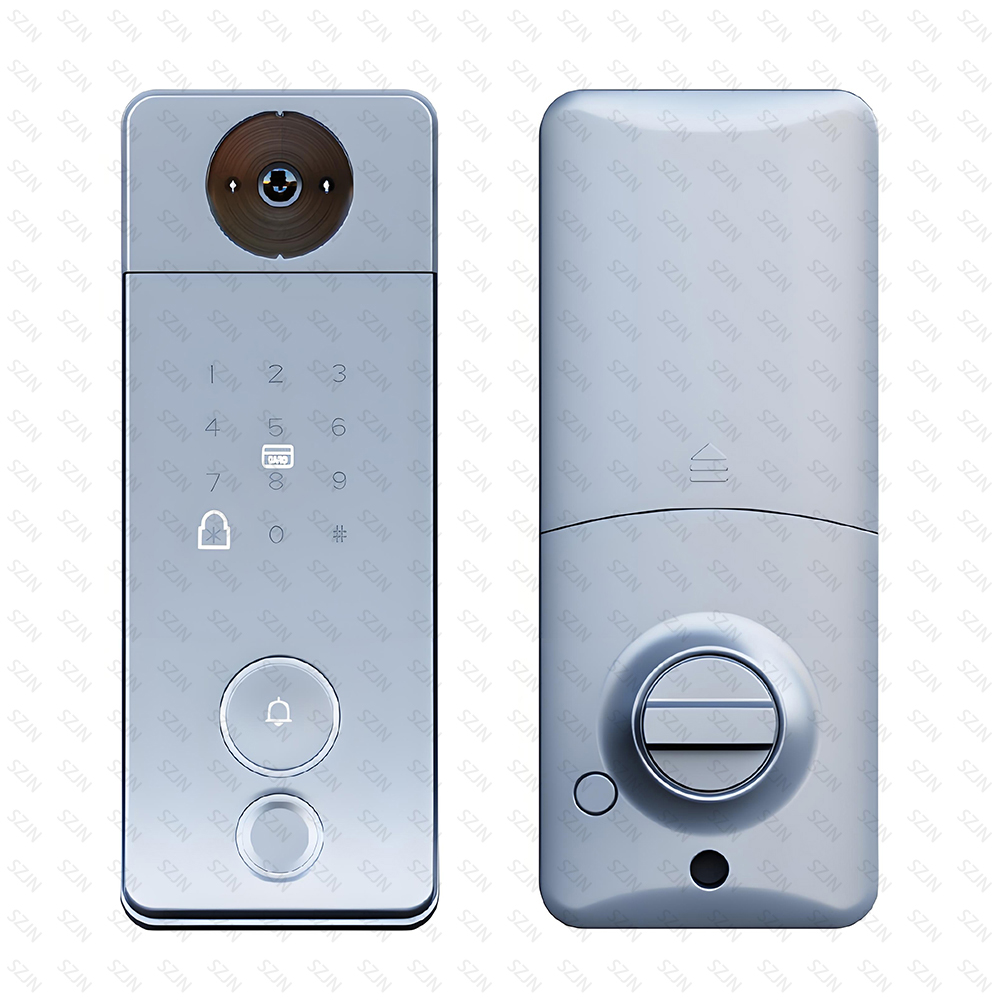 Cerradura inteligente Tuya con - Smart Door Lock With Camera Intercom reseña y precio