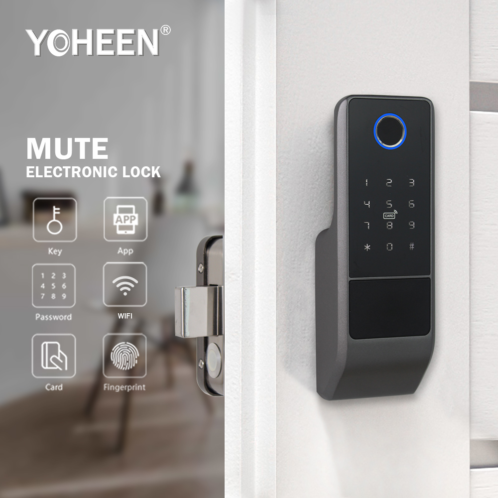 Cerradura Inteligente WiFi con - Smart Door Lock Tuya App reseña y precio