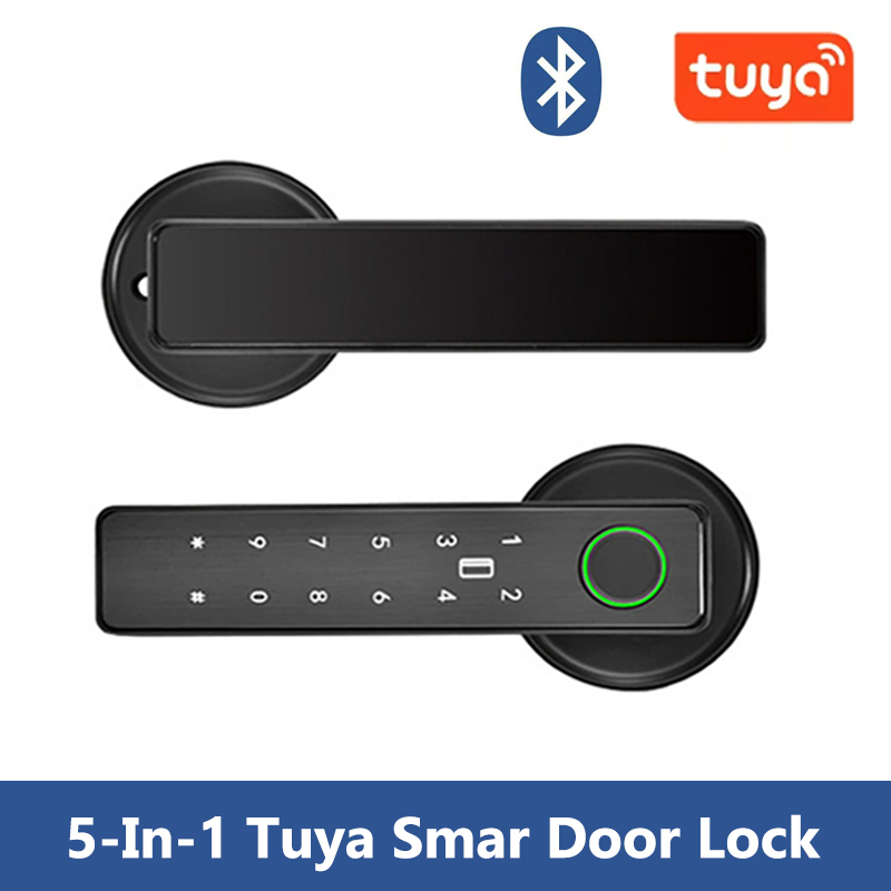 Cerradura de puerta inteligent - Smart Door Lock Tuya App reseña y precio