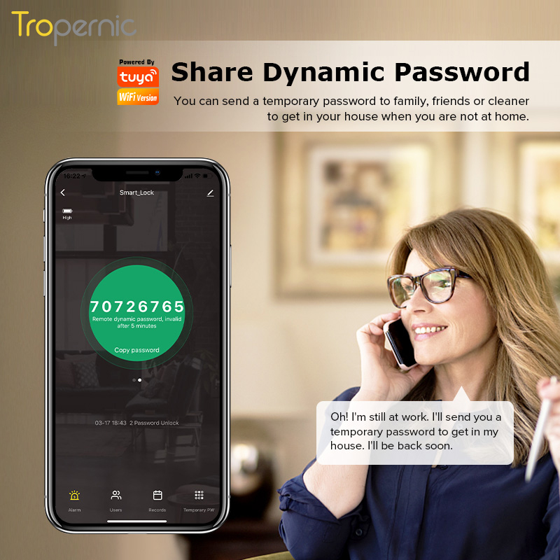 Tuya Zigbee-cerradura biométri - Smart Lock Zigbee Gateway reseña y precio