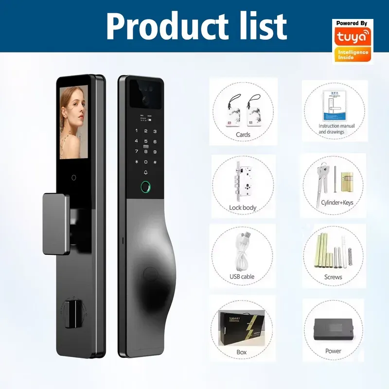 Cerradura Inteligente con Inte - Face Recognition Door Lock reseña y precio