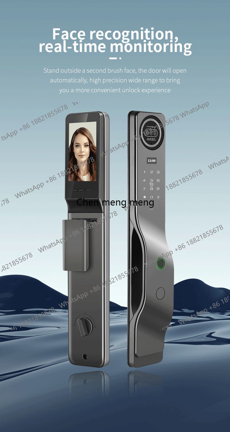 Cerradura Inteligente Digital  - Smart Door Lock 3D Face Palm Vein reseña y precio